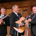 The Gibson Brothers at the Gettysburg Bluegrass Festival (August 2014) - photo by Frank Baker