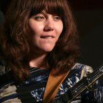 Molly Tuttle with The Tuttles and AJ Lee at Gettysburg (May 19, 2012) - photo by Frank Baker