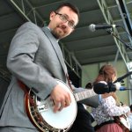 Paul Harrigill with Flatt Lonesome at the Rocky Top Bluegrass Festival (4/24/15) - photo by Mike Kelly