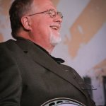 Marc Pruett with Balsam Range at the Gettysburg Bluegrass Festival (May 2015) - photo by Frank Baker