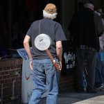 Time for a little banjo at the Gettysburg Bluegrass Festival (May 2015) - photo by Frank Baker