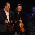 The Boxcars accept at the 2012 IBMA Awards Show - photo by Dan Loftin