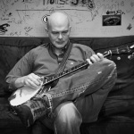 Sammy Shelor backstage at the 2013 California Banjo Extravaganza - photo by Mike Melnyk