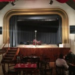 Bibliotheek Arendonk stage for the Po'Ramblin' Boys' Back To The Mountains Euro Tour 2016