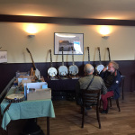 Instrument display at Bluegrass Beeg during the Po' Ramblin' Boys' Back To The Mountains Euro Tour 2016