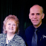 Lorraine Jordan with Eddie Stubbs at the 2016 CMA Music Fest - photo by CE Emrick/Make Welcome Entertainment