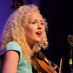 Eeva Talsi with Curly Strings in the 2016 EWOB Band competition (May 2016) - photo by Jos van der Lelie