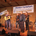 James King sits in with the Malpass Brothers at the 2016 Doyle Lawson & Quicksilver Bluegrass Festival - photo © Laura Tate Photography