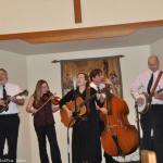 Higher Mountain performs at the Clarence-Akron Mennonite Church in Akron, NY - photo © Bill Warren