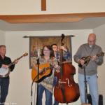 Dale Ann Bradley Band performs at the Clarence-Akron Mennonite Church in Akron, NY - photo © Bill Warren