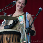Bonnie Paine with Elephant Revival at DelFest 2016 - photo © Gina Elliott Proulx