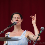 Bonnie Paine with Elephant Revival at DelFest 2016 - photo © Gina Elliott Proulx