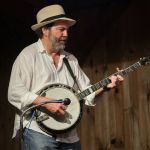 Richard Bailey with The Steeldrivers at the August 2016 Gettysburg Bluegrass Festival - photo by Frank Baker