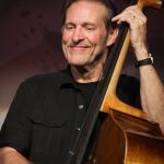 Mike Fleming with The Steeldrivers at the August 2016 Gettysburg Bluegrass Festival - photo by Frank Baker