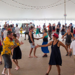 Dance tent action at Grey Fox 2016 - photo © Tara Linhardt