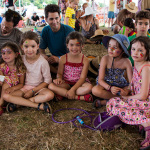 Beautiful painted faces at Grey Fox 2016 - photo © Tara Linhardt