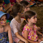Fun in the family tent at Grey Fox 2016 - photo © Tara Linhardt