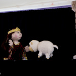 Bluegrass puppet show at Grey Fox 2016 - photo © Tara Linhardt