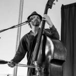 Chris Wood with The Wood Brothers at Grey Fox 2016 - photo © Tara Linhardt