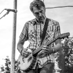 Richie Sterns with The Horseflies at Grey Fox 2016 - photo © Tara Linhardt