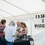 The Church Sisters sign autographs at HoustonFest 2016 - photo by Emily Edmonds Miller