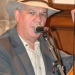 Jon Weisberger with Chris Jones & the Night Drivers in Kalamazoo - photo © Bill Warren