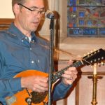 Mark Stoffel with Chris Jones & the Night Drivers in Kalamazoo - photo © Bill Warren