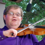 Michael Cleveland at the 2016 Musicians Against Childhood Cancer festival - photo by Daniel Mullins