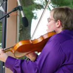Michael Cleveland at the 2016 Musicians Against Childhood Cancer festival - photo by Daniel Mullins