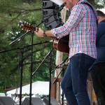 Skip Cherryholmes with Sideline at the 2016 Musicians Against Childhood Cancer festival - photo by Daniel Mullins
