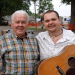Paul Williams and Junior Sisk at the 2016 Musicians Against Childhood Cancer festival - photo by Daniel Mullins