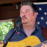 Kevin Richardson with Larry Stephenson Band at the 2016 Musicians Against Childhood Cancer festival - photo by Daniel Mullins
