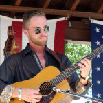 Will Jones with Terry Baucom & the Dukes of Drive at the 2016 Musicians Against Childhood Cancer festival - photo by Daniel Mullins