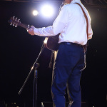 Buddy Robertson with Flatt Lonesome at the 2016 Musicians Against Childhood Cancer festival - photo by Daniel Mullins