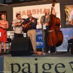 Missy Armstrong with New Outlook at the 2016 Marshall Bluegrass Festival in Michigan - photo © Bill Warren