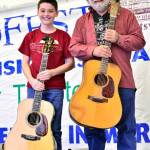 Presley Barker and Wayne Henderson at RenoFest 2016 - photo by Mike Lane
