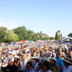 Audience at RockyGrass 2016 - photo by Daniel Mullins