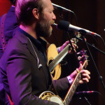 Graham Sharp with Steep Canyon Rangers at RockyGrass 2016 - photo by Daniel Mullins