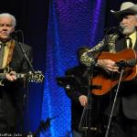 Paul Williams and Doyle Lawson at the Spring 2016 Southern Ohio Indoor Music Festival - photo by Bill Warren