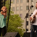 Alison Krauss and Dan Tyminski in Boston (7/28) - photo by David Moultrup