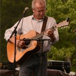 Jeff White with Alison Krauss in Boston (7/28) - photo by David Moultrup