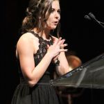 Sierra Hull, co-host of the 2016 International Bluegrass Music Awards - photo by Frank Baker