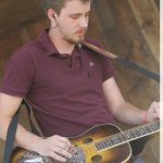 Jake Joins with Darrell Webb Band at Back 40 Bluegrass (9/12) - photo by Brian Dietz