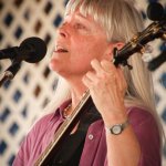 Janet Beasley at the 2013 Delaware Valley Bluegrass Festival - photo by Frank Baker