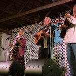 Chris Stuart and Janet Beasley at the 2013 Delaware Valley Bluegrass Festival - photo by Frank Baker