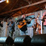Audie Blaylock and Redline at the 2013 Delaware Valley Bluegrass Festival - photo by Frank Baker