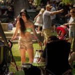 Hooper at the 2016 Bluegrass Bluegrass on the Grass festival on the campus of Dickinson College - photo by Frank Baker