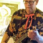 Wes Lassiter at Banjos Island (August 1, 2012) - photo by Woody Edwards