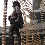 Banjostand, in place at the Raleigh Convention Center (9/30/14)
