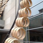 Banjostand, in place at the Raleigh Convention Center (9/30/14)